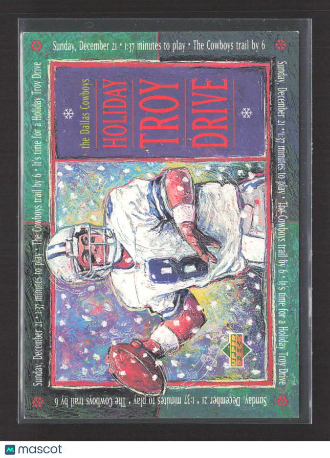1997 Upper Deck Holiday Troy Drive Troy Aikman #N/A