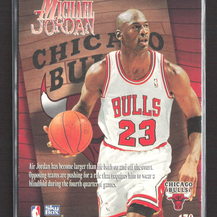 1997 SkyBox Z-Force Michael Jordan #179 Zuperman