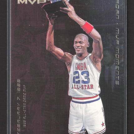 1999 Upper Deck MVP Jordan's MVP Moments Michael Jordan #MJ6