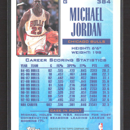 1994 Topps Michael Jordan #384