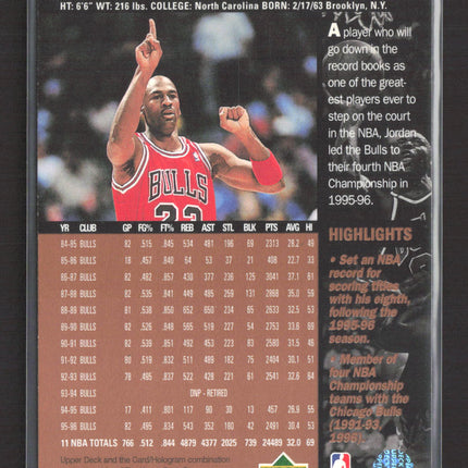 1996 Upper Deck Michael Jordan #16