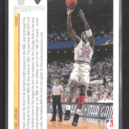 1992 Upper Deck Michael Jordan #452