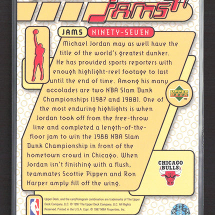 1997 Upper Deck Jams Michael Jordan #139