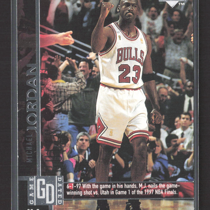1997 Upper Deck Game Dated Michael Jordan #23-G