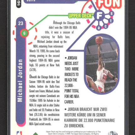 1995 Upper Deck Collector's Choice Michael Jordan #169