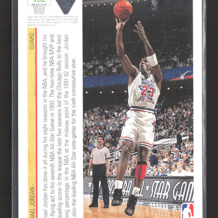 1992 Upper Deck Michael Jordan #452