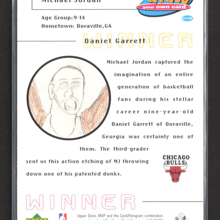 1999 Upper Deck MVP Draw Your Own Card Michael Jordan #W4