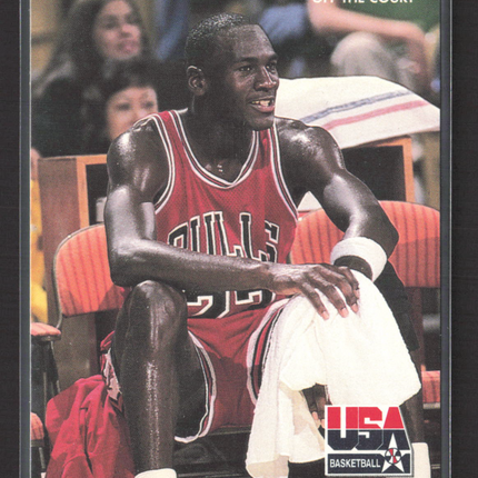 1992 SkyBox USA Basketball Michael Jordan #41