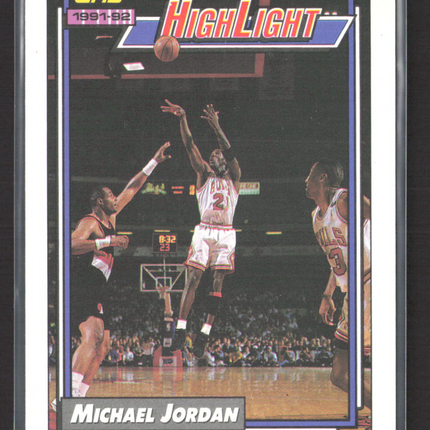 1992 Topps Highlight Michael Jordan #3