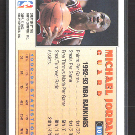 1993 Topps Gold Michael Jordan #101
