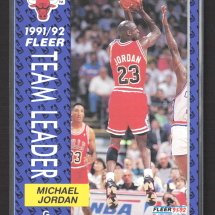 1992 Fleer Michael Jordan #375