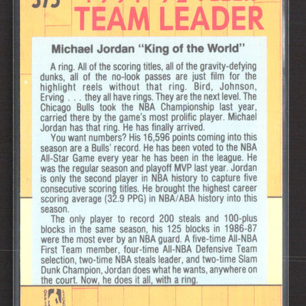 1992 Fleer Michael Jordan #375