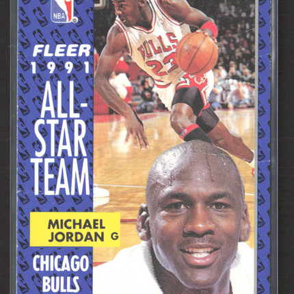 1991 Fleer Michael Jordan #211