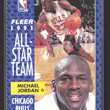 1991 Fleer Michael Jordan #211