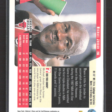 1997 Upper Deck Collector's Choice Michael Jordan #236