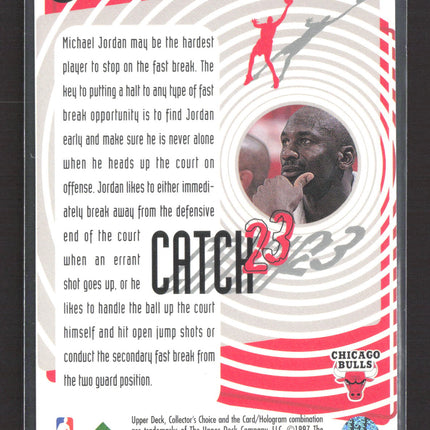 1997 Upper Deck Collector's Choice Michael Jordan #186
