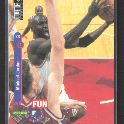 1995 Upper Deck Collector's Choice Michael Jordan #169