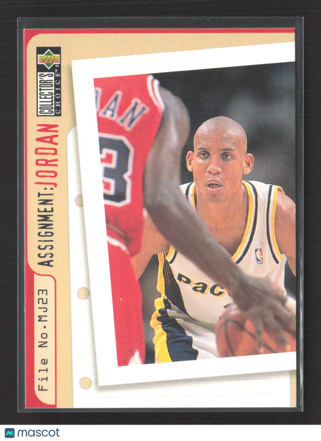 1996 Upper Deck Collector's Choice Jordan Michael Jordan Reggie Miller #MJ23