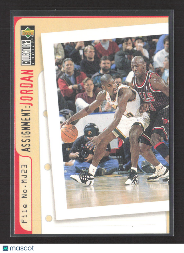 1996 Upper Deck Collector's Choice Michael Jordan Gary Payton #MJ23