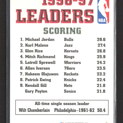 1997 SkyBox NBA Hoops Michael Jordan #1