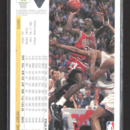 1991 Upper Deck Michael Jordan #44
