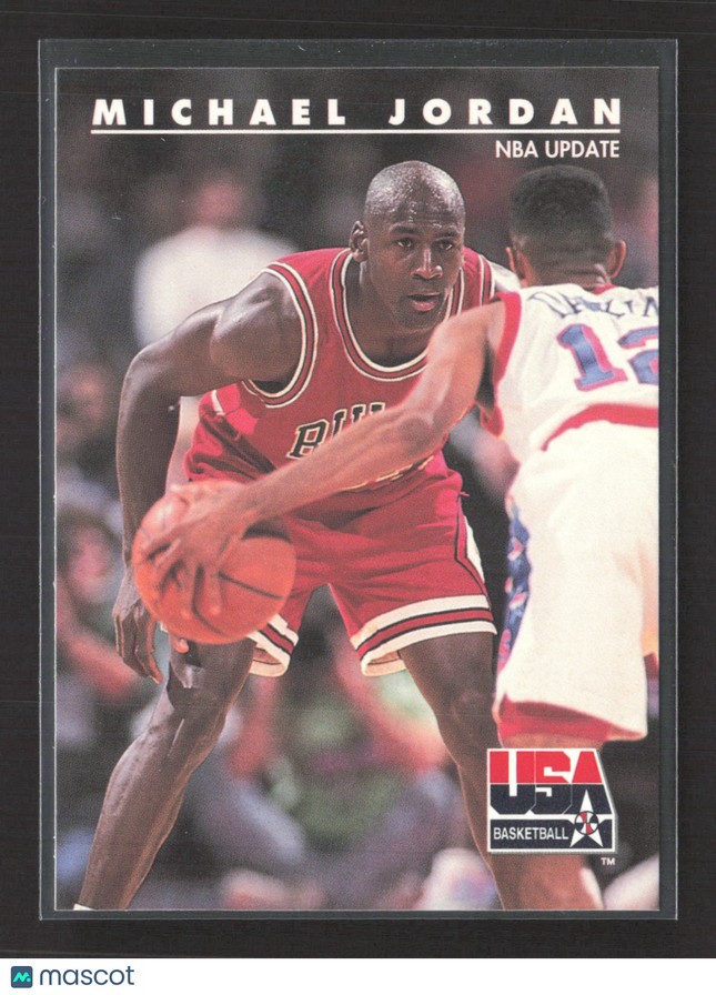 1992 SkyBox USA Basketball NBA Update Michael Jordan #37