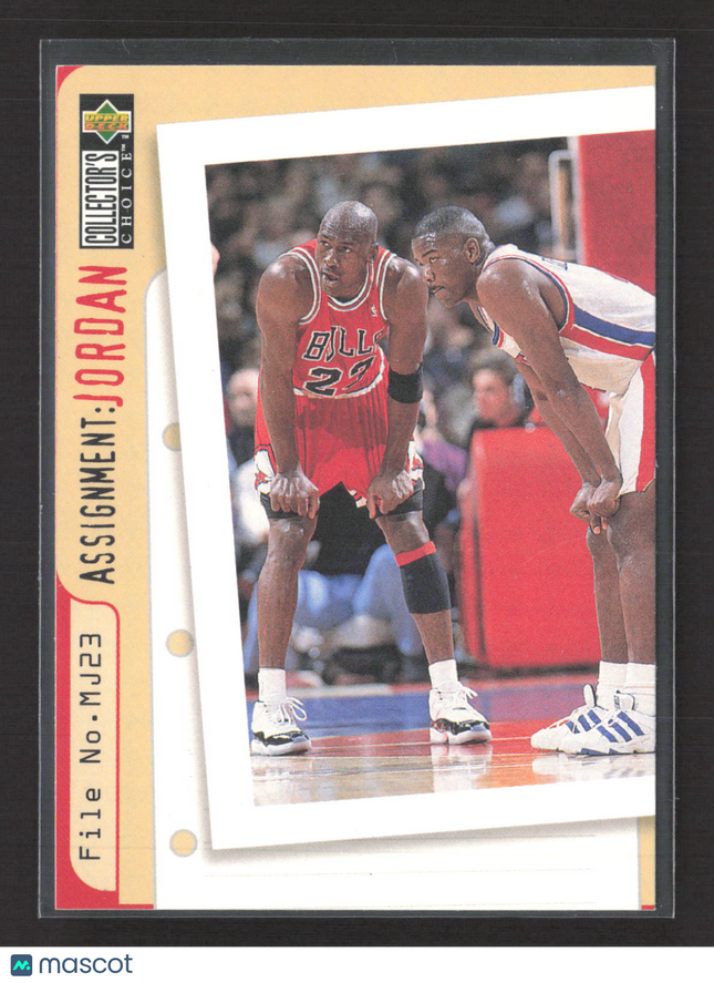 1996 Upper Deck Collector's Choice Michael Jordan Joe Dumars #363