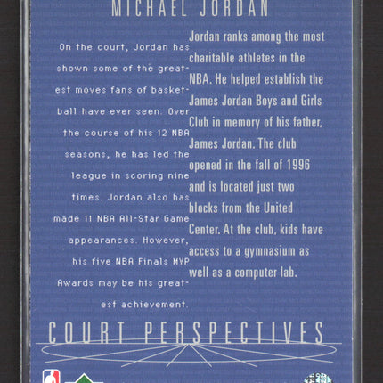 1997 Upper Deck Court Perspectives Michael Jordan #165