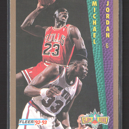 1993 Fleer Slam Dunk Michael Jordan #273