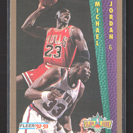 1993 Fleer Slam Dunk Michael Jordan #273