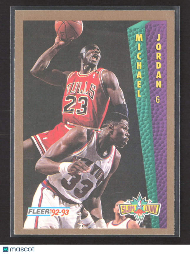 1993 Fleer Slam Dunk Michael Jordan #273