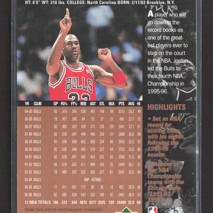1996 Upper Deck Michael Jordan #16