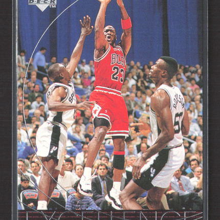 1996 Upper Deck The Game in Pictures Excellence Michael Jordan #165