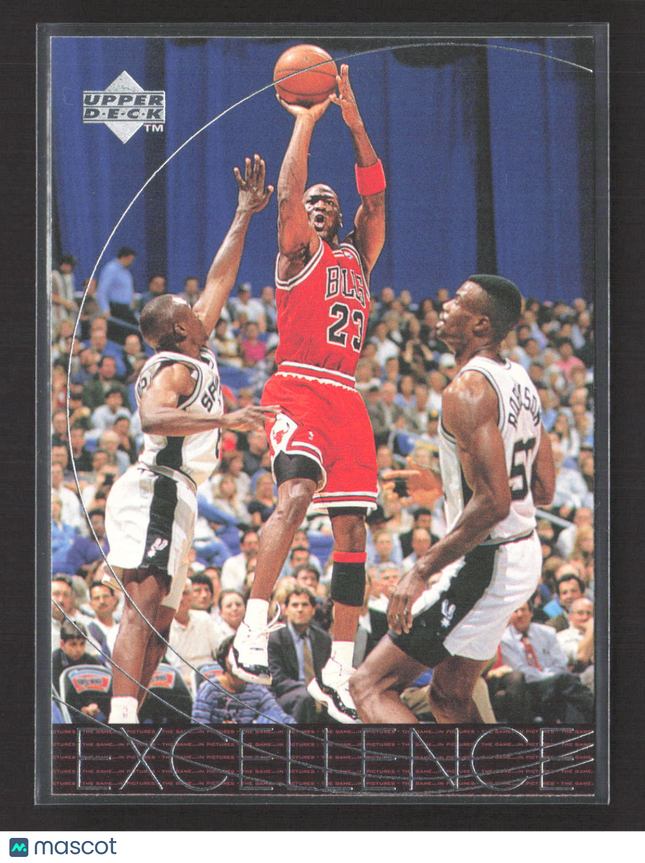 1996 Upper Deck The Game in Pictures Excellence Michael Jordan #165