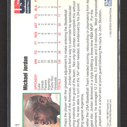 1992 NBA Hoops Michael Jordan #341 /