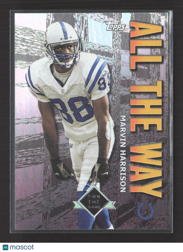 2001 Topps Own the Game Marvin Harrison #AW1