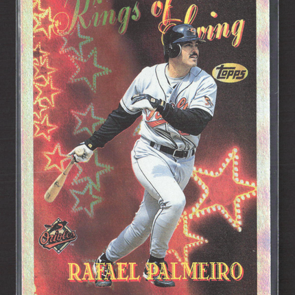 1997 Topps Kings of Swing Rafael Palmeiro #SB15 Refractor