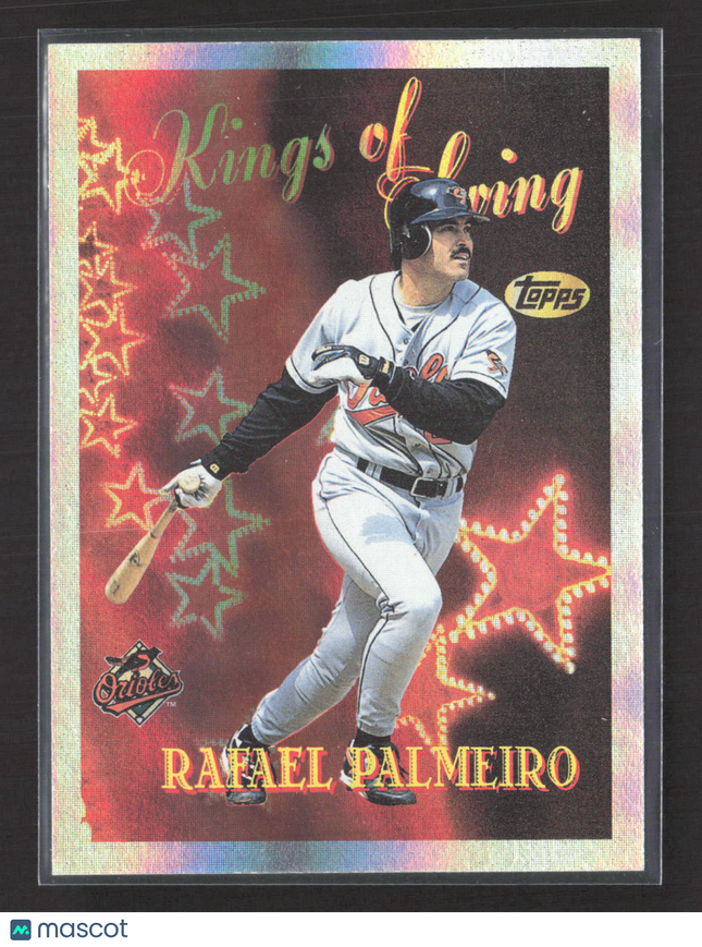 1997 Topps Kings of Swing Rafael Palmeiro #SB15 Refractor