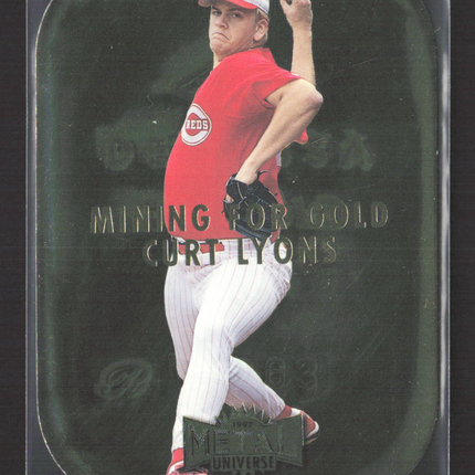 1997 Metal Universe Mining for Gold Curt Lyons #7 of 10