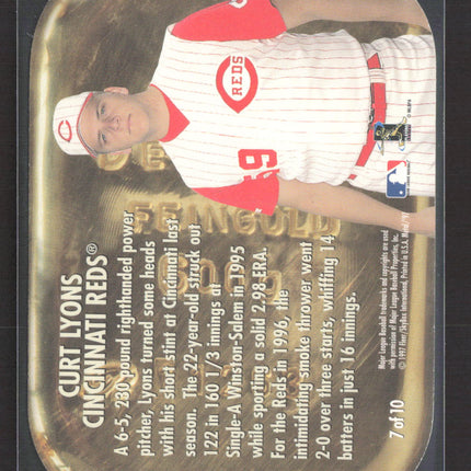 1997 Metal Universe Mining for Gold Curt Lyons #7 of 10