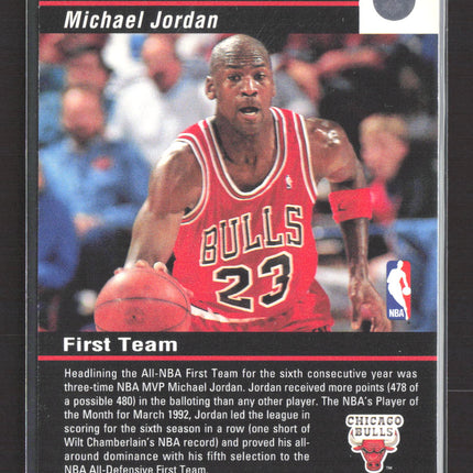 1992 Upper Deck All-NBA Team Michael Jordan #AN1