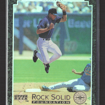 1996 Upper Deck Rock Solid Foundation Alex Rodriguez #RS1