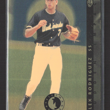 1993 Classic Sudden Impact Alex Rodriguez #SI 4