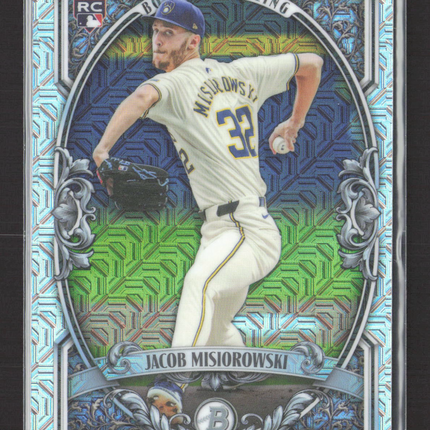 2026 Bowman Chrome Sterling Rookie Revelation Jacob Misiorowski #BST-13 RC Mojo