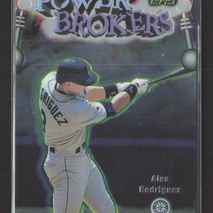 1998 Topps Power Brokers Alex Rodriguez #PB6