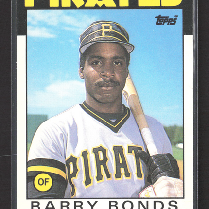 1986 Topps Traded Barry Bonds #11T