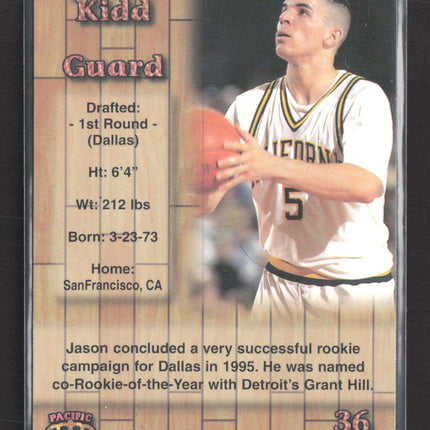 1995 Pacific Crown Collection Jason Kidd #36