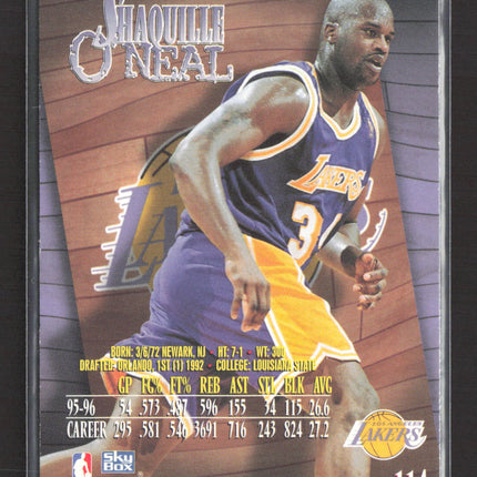 1997 SkyBox Z-Force Shaquille O'Neal #114