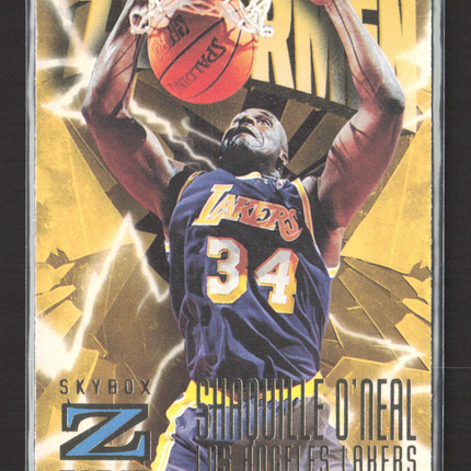 1997 SkyBox Z-Force Z-Men Shaquille O'Neal #187