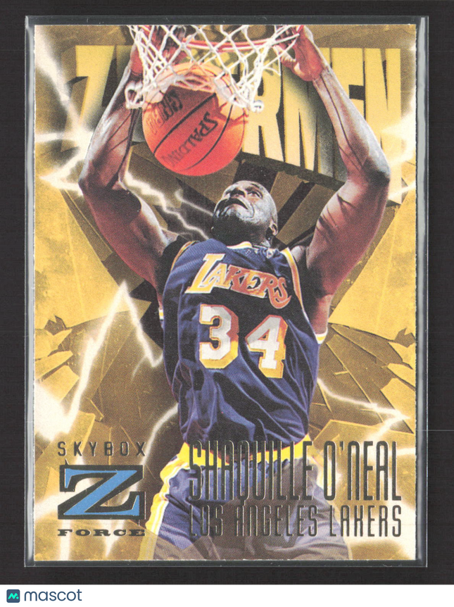 1997 SkyBox Z-Force Z-Men Shaquille O'Neal #187